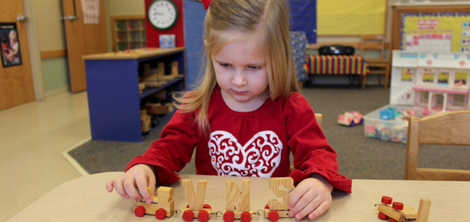 village nursery school - child playing